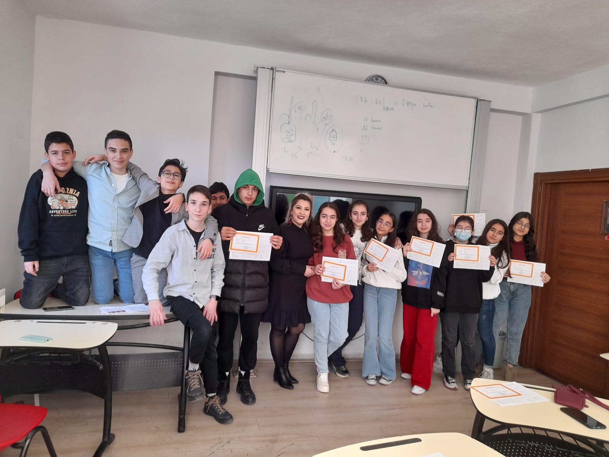 Yozgat eğitim başarı seviyesinin yükseltilmesine önemli katkı sağlayan AYÇ/TED AD Koleji öğrencileri 2022-2023