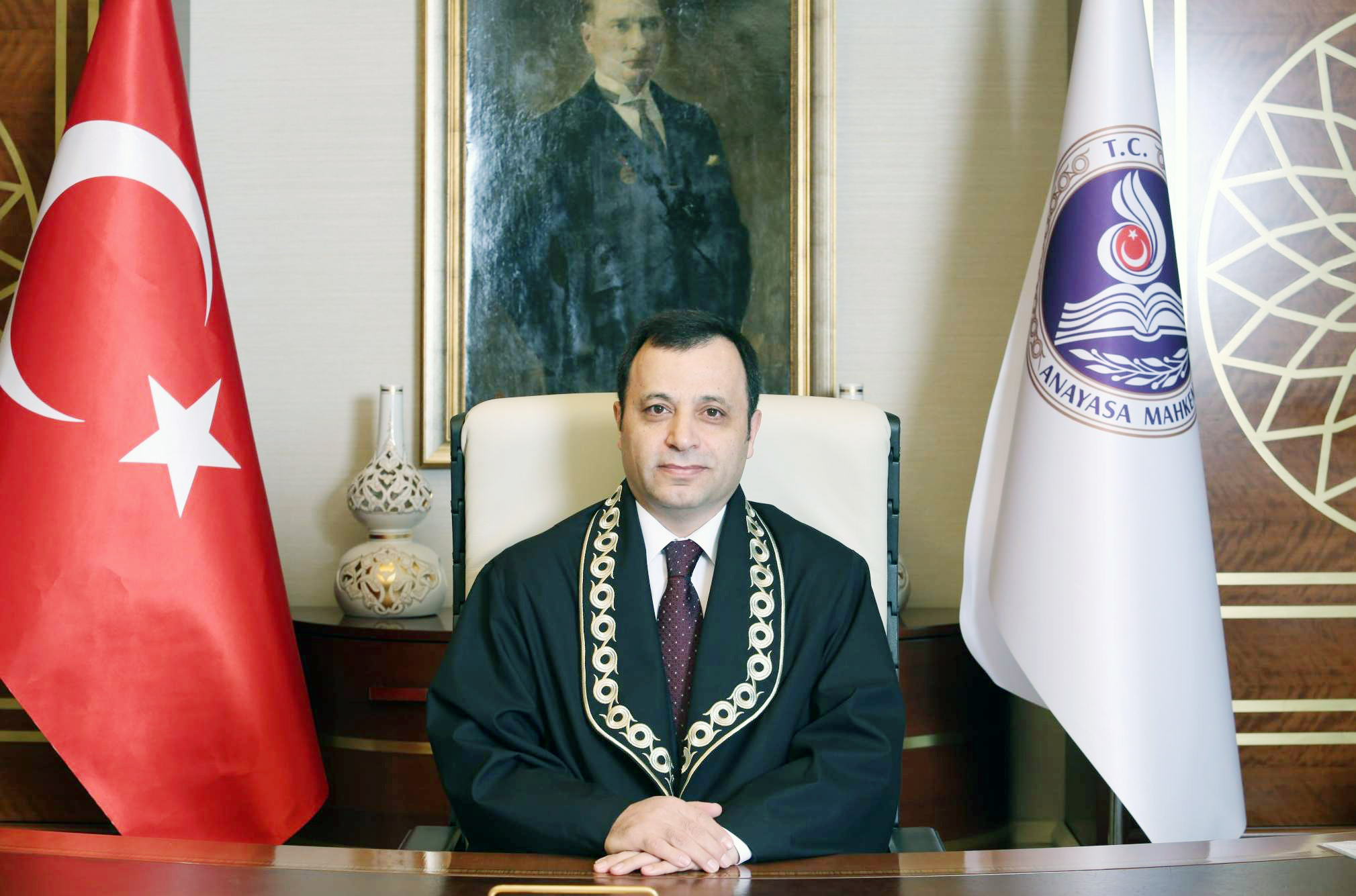 Anayasa Mahkemesi (AYM) Başkanı hemşehrimiz Zühtü Arslan, ilk kez 2015