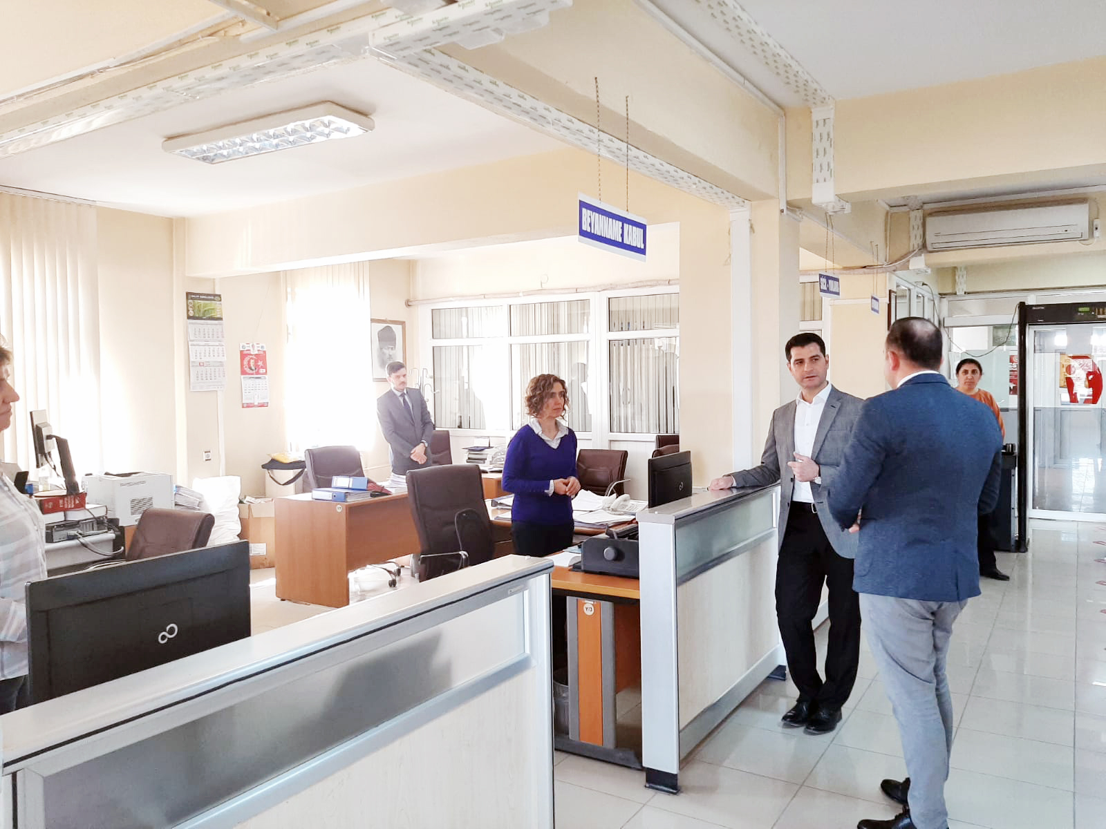 Boğazlıyan Kaymakamı Recep Aydın, kurum ziyaretlerine devam ediyor.