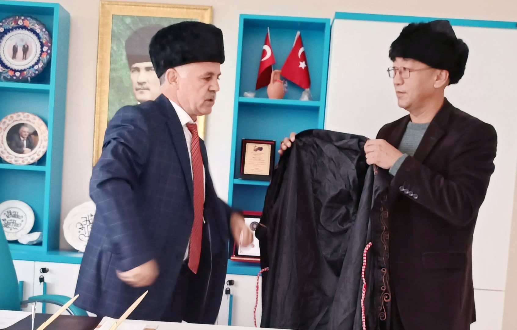 Yenifakılı Kırgızları Kültür ve Sosyal Yardımlaşma Derneği başkanı Gencekul Timur,