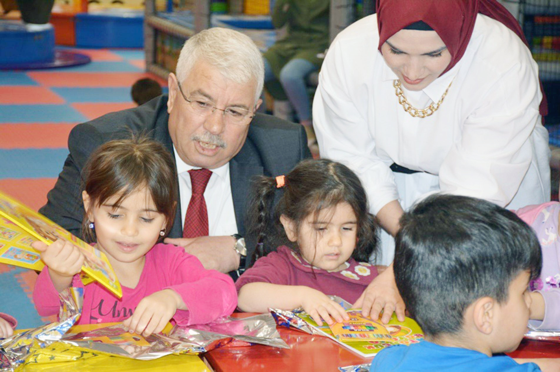 İl Milli Eğitim Müdürü Yusuf Yazıcı, Şube Müdürü Hacı Mehmet