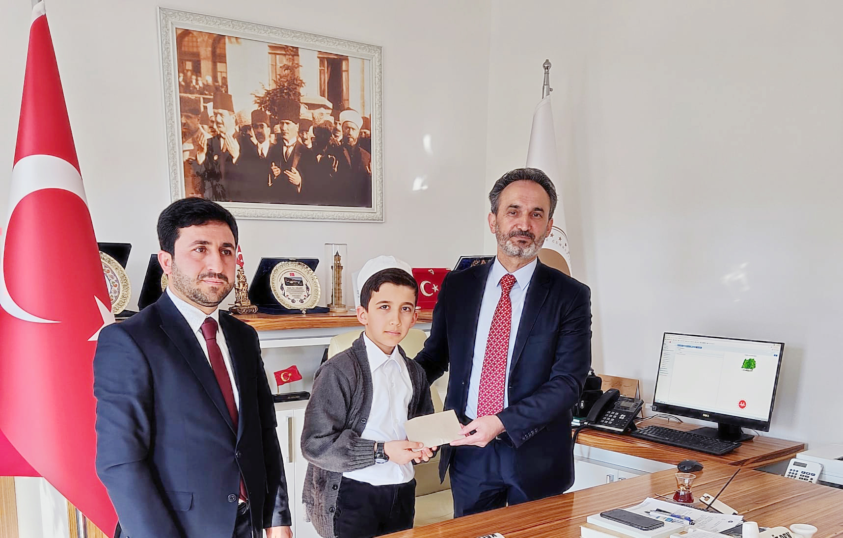 Yozgat İl Müftülüğü’ne bağlı Bilal Şahin Hafızlık Kur’an Kursu öğrencileri