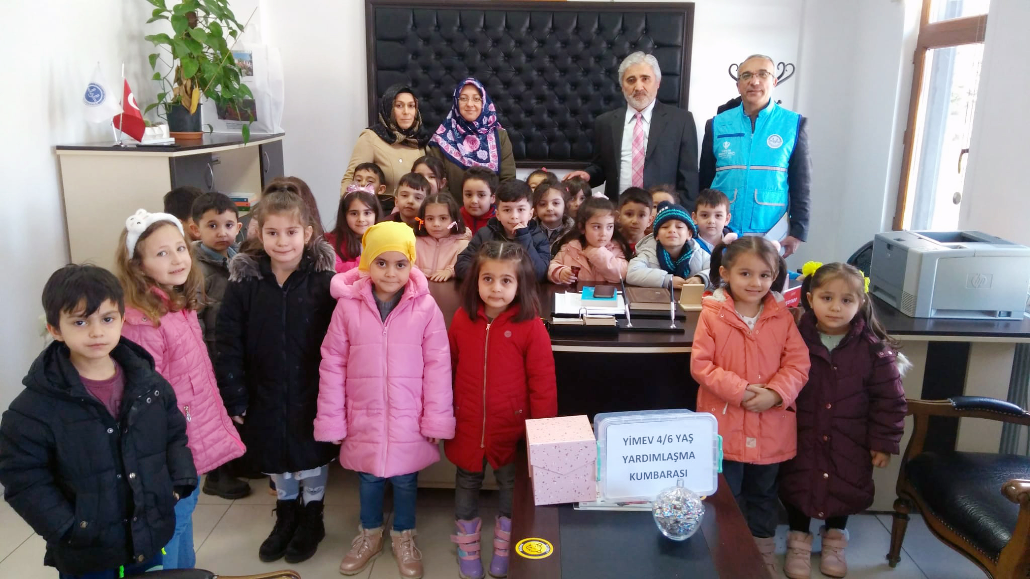 Yozgat İl Müftülüğüne bağlı Yimev 4-6 Yaş Kur’an Kursu öğrencileri