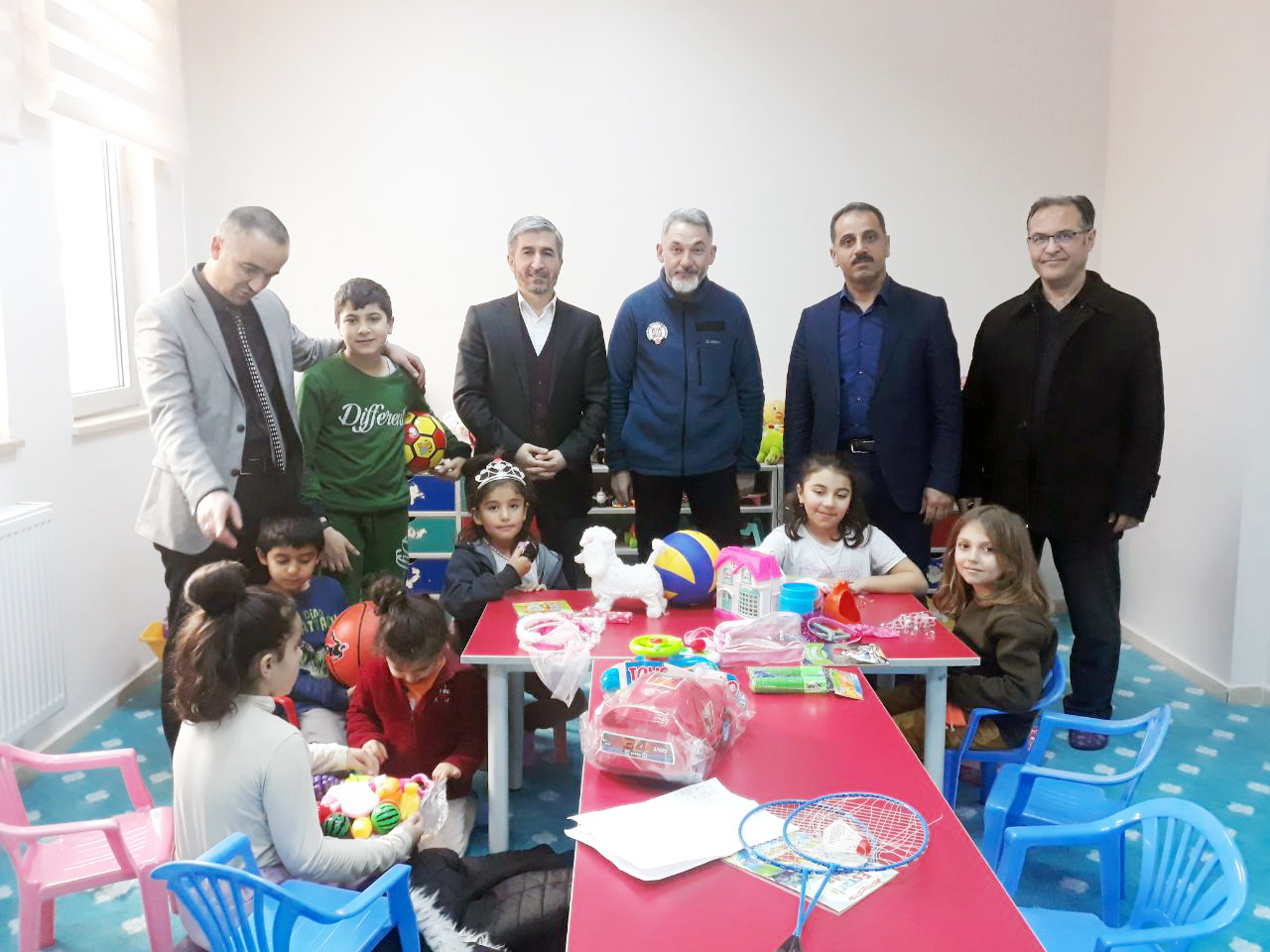 Çekerek İlçe Milli Eğitim Müdürlüğü tarafından depremzede öğrenciler için oyun