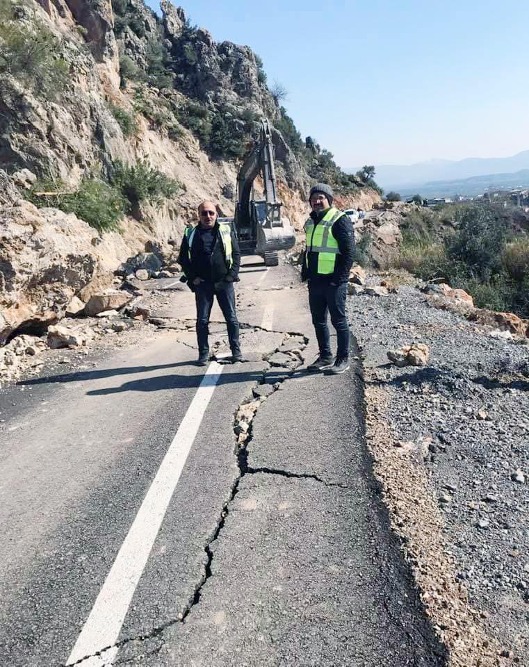 Yozgat İl Özel İdare Müdürlüğü ekipleri deprem bölgesinde yedi gün