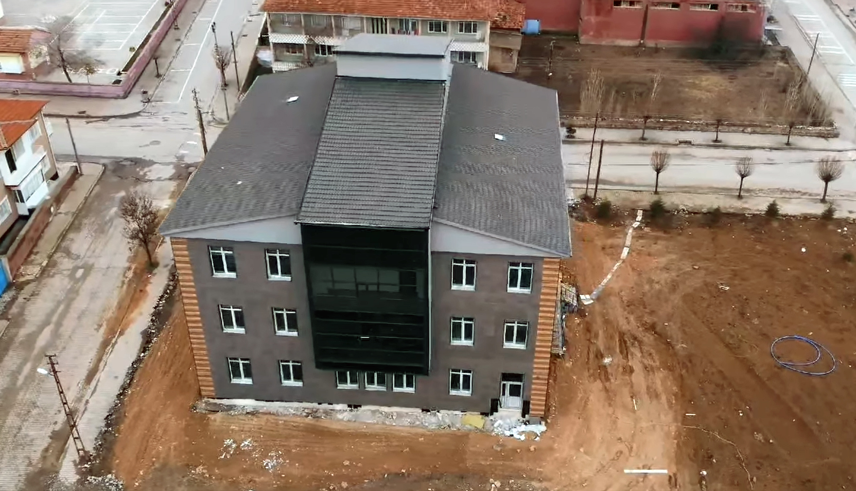 Yozgat’ın Boğazlıyan ilçesinde belediye tarafından yapımı devam eden yeni nesil