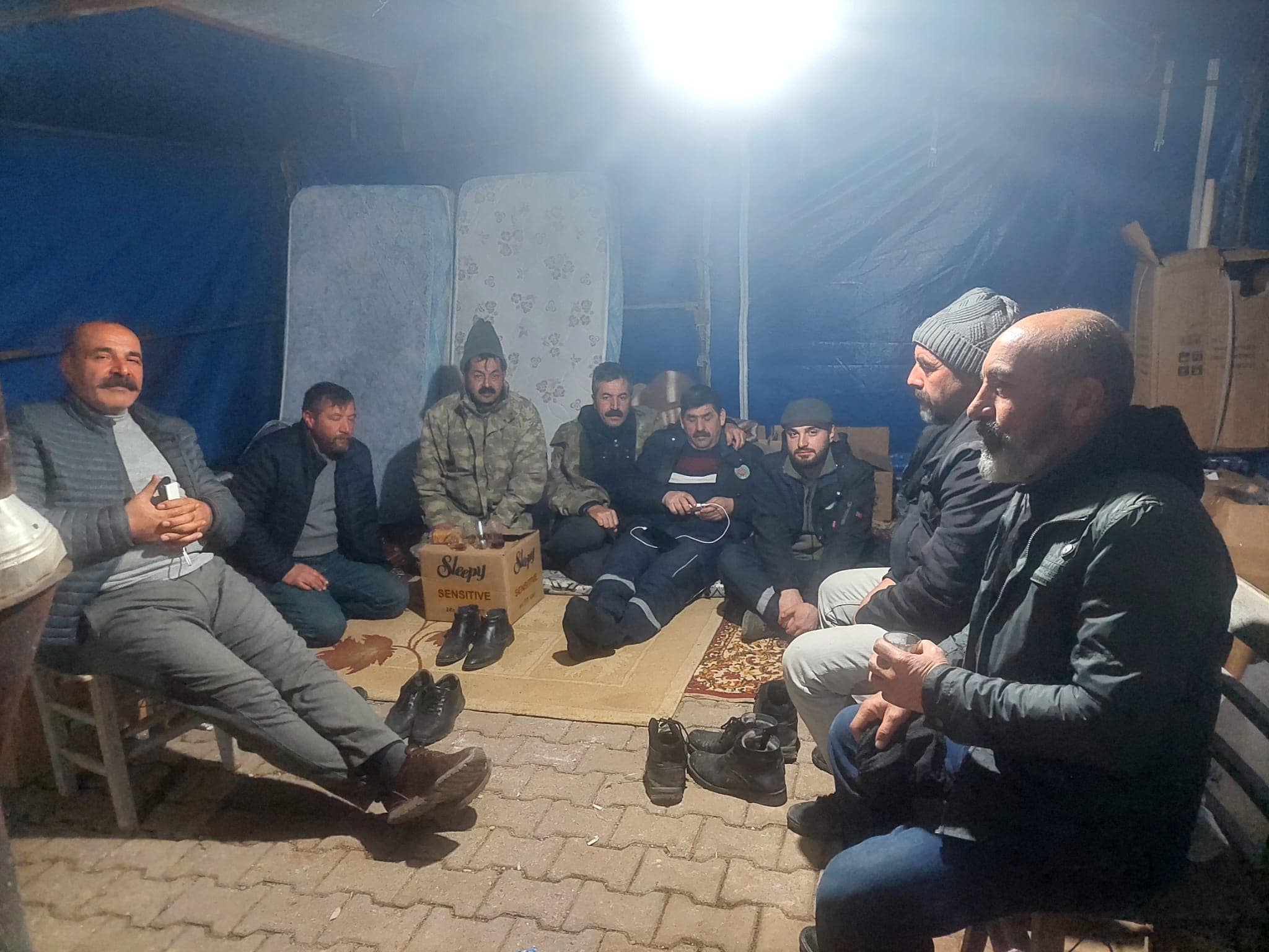 Yozgat’ın Çayıralan ilçesinden Belediye tarafından deprem bölgesi Adıyaman’a kurulan aşevini