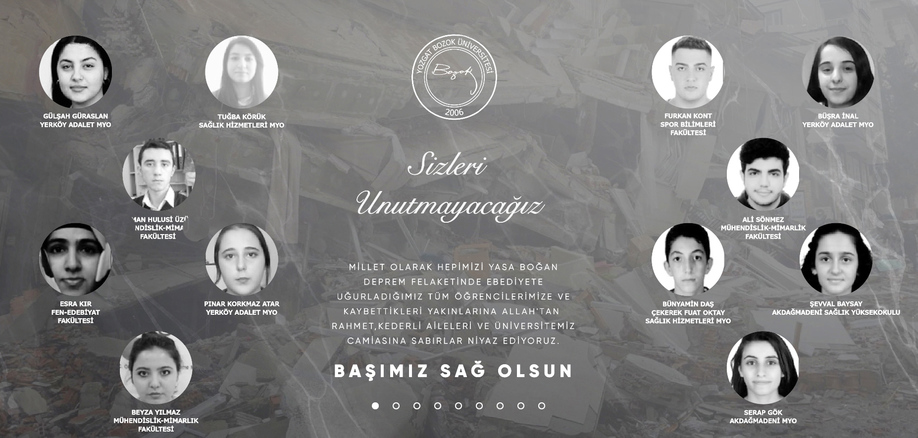 Türkiye’de son yüz yılın en büyük deprem felaketinin yaşandığı Kahramanmaraş