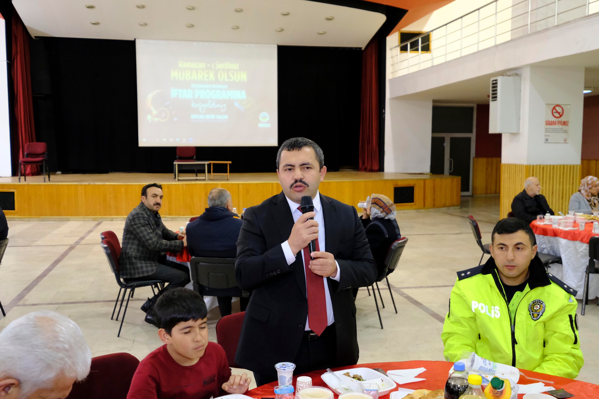 Akdağmadeni Belediye Başkanı Uzm. Dr. Nezih Yalçın, ilçemizde misafir edilen