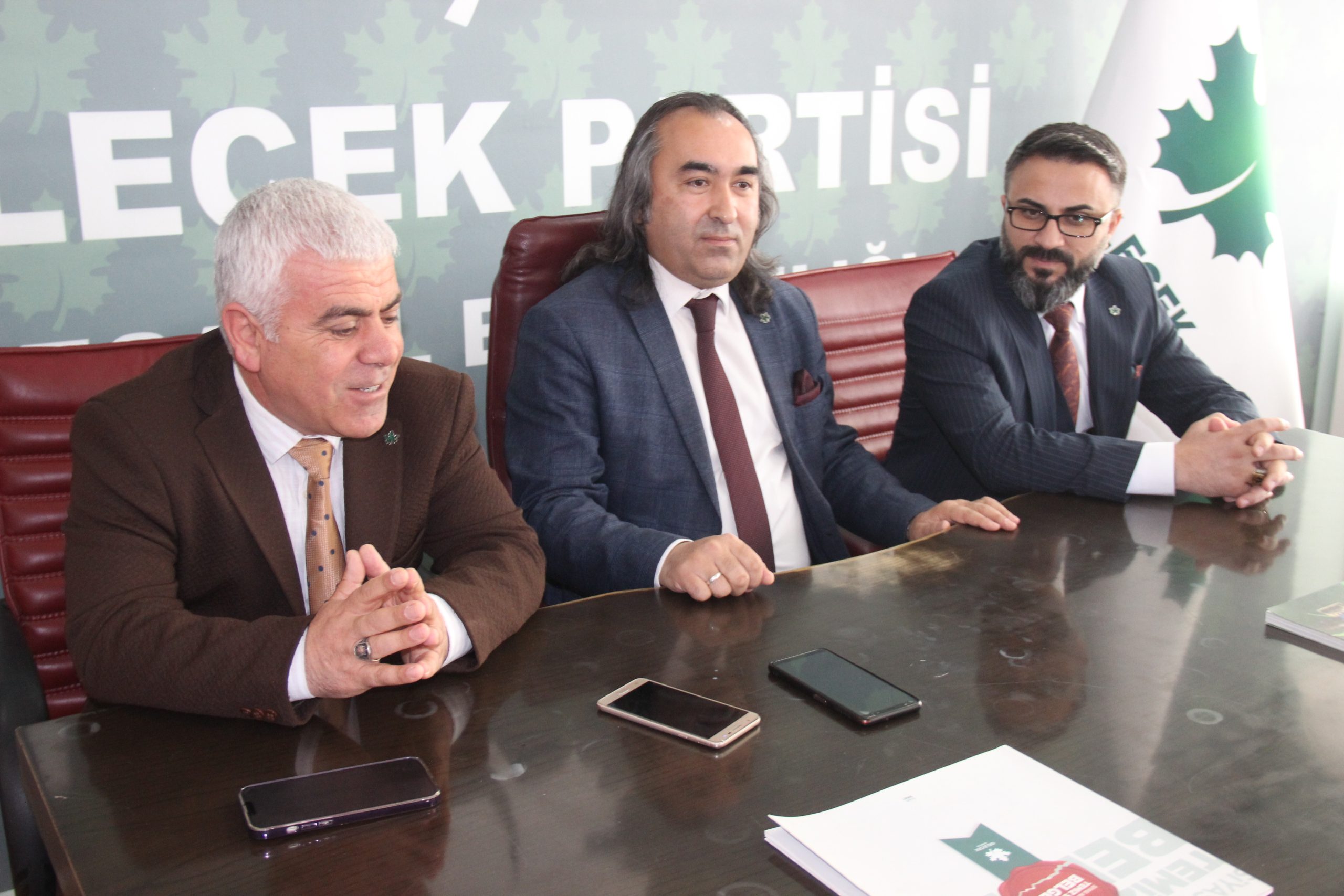 Gelecek Partisi Yozgat İl Başkanlığı’nda Yozgat Milletvekilliği için müracaatta bulunan