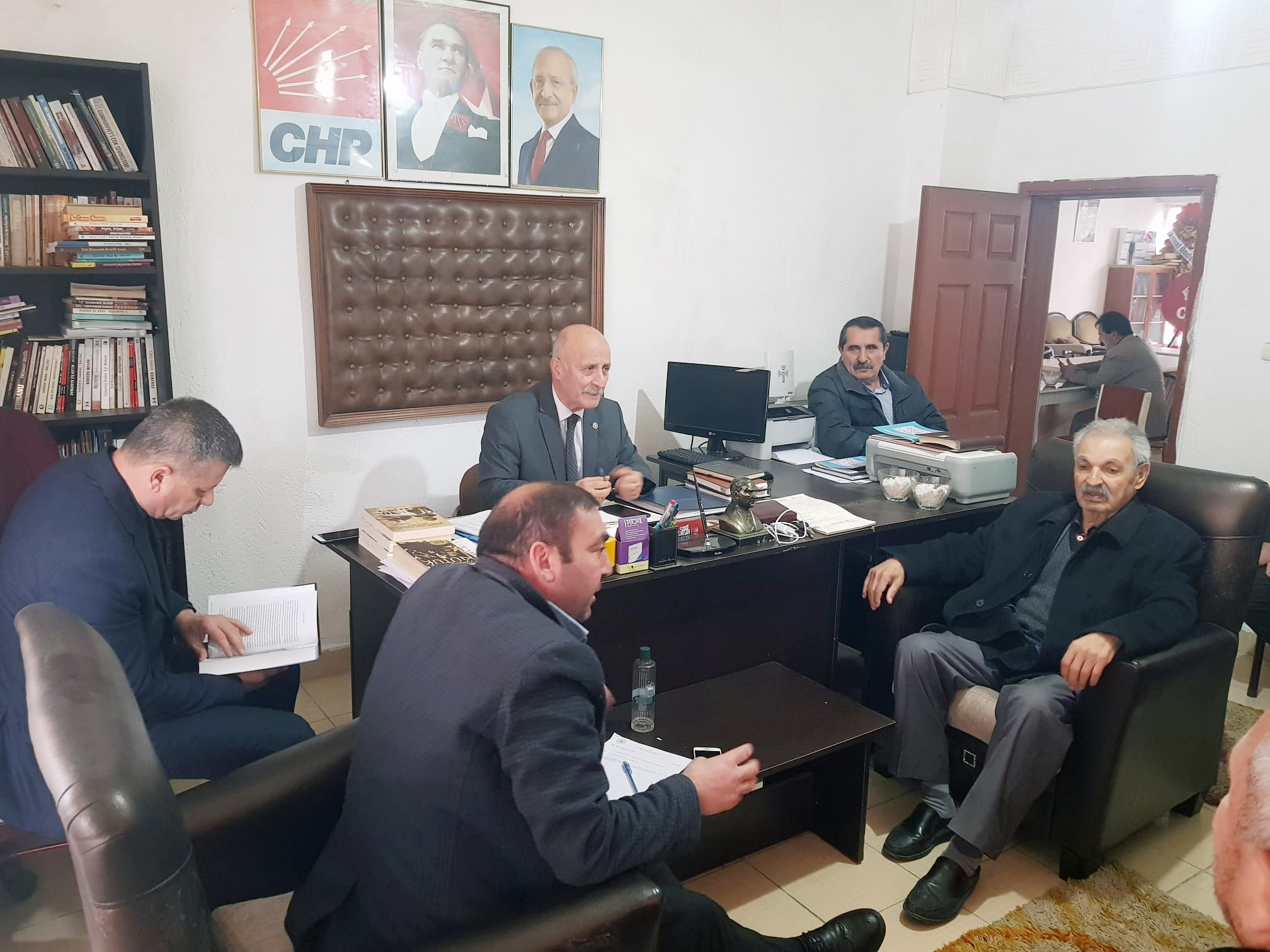 Cumhuriyet Halk Partisi (CHP) Yozgat Milletvekili Ali Keven, ilçe ziyaretleri