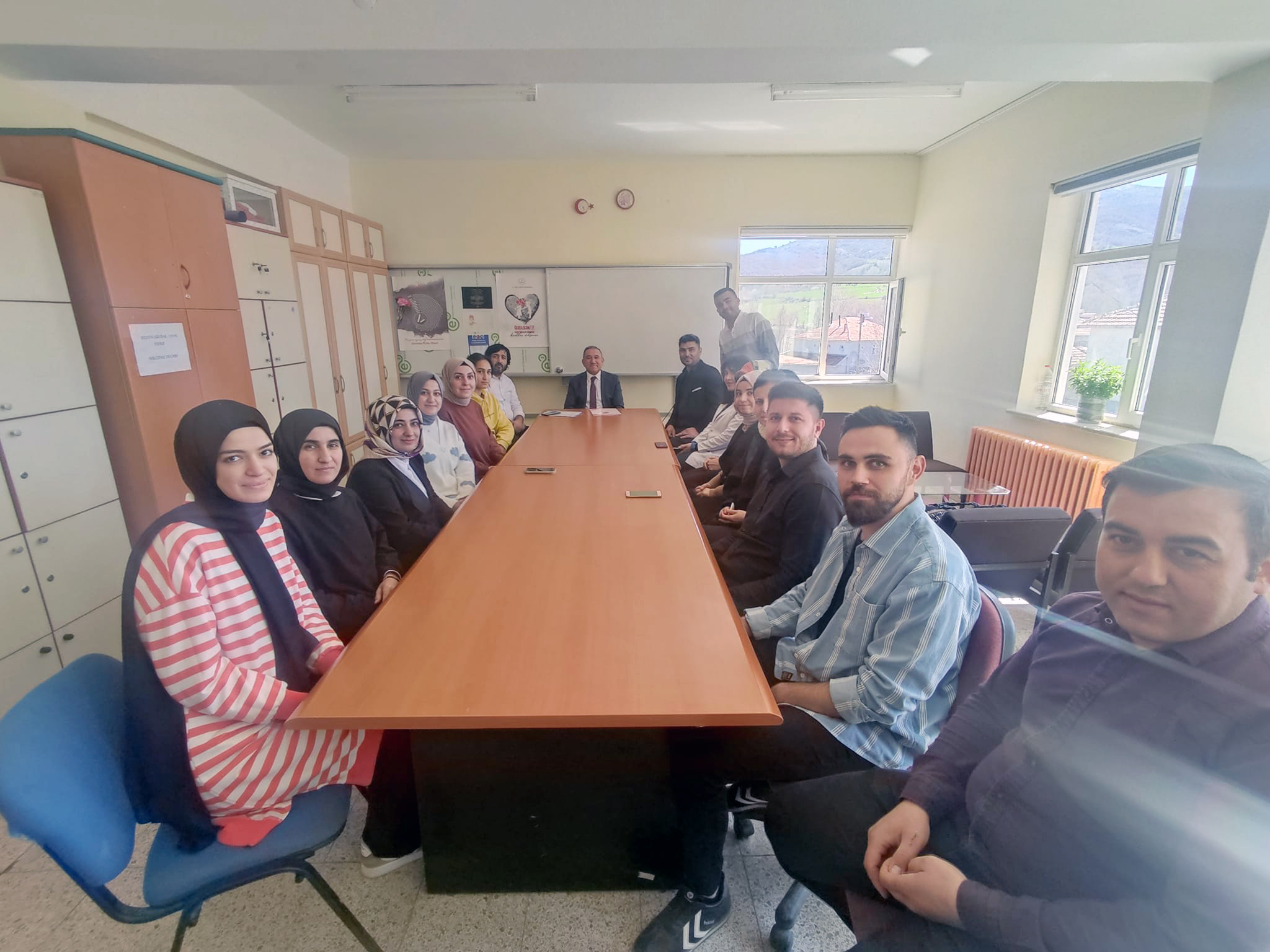 Kadışehri İlçe Milli Eğitim Müdürü Nuri Aksoy, okullarda gerçekleştirilen Okul