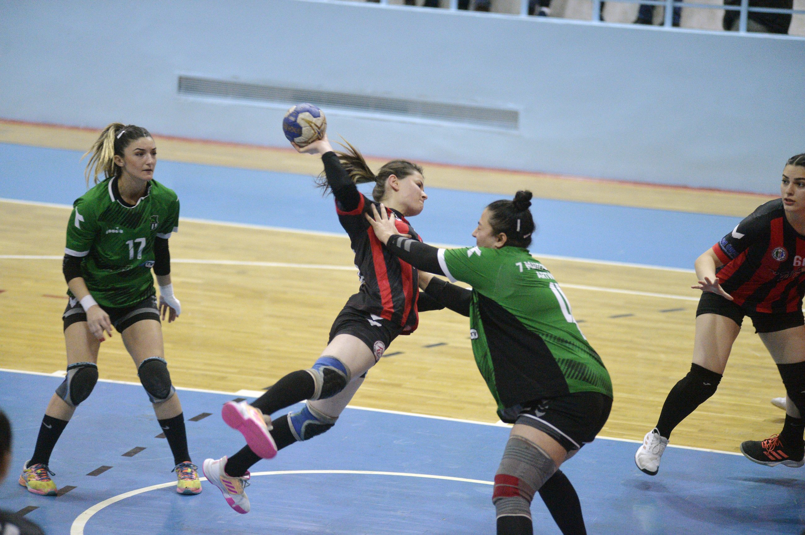 Hentbol Kadınlar Birinci Ligi A grubunda mücadele eden Yozgat Aile