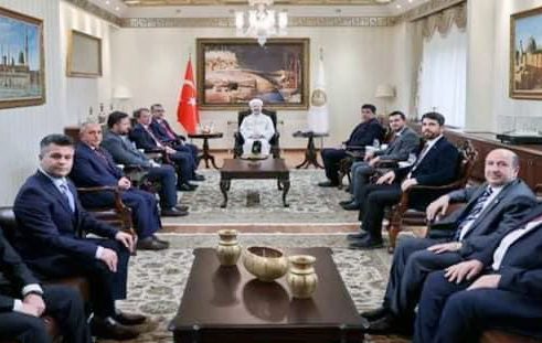 Diva Sen Genel Başkanı hemşehrimiz Osman Taşcı ve Yönetimi Diyanet