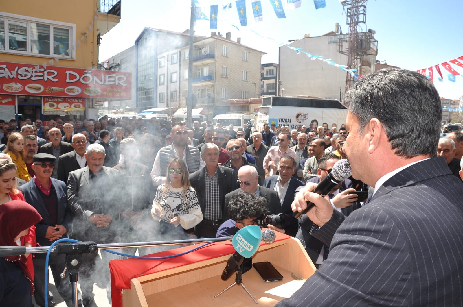 İYİ Parti Yerköy İlçe Teşkilatı Seçim Koordinasyon Merkezi dualarla hizmete
