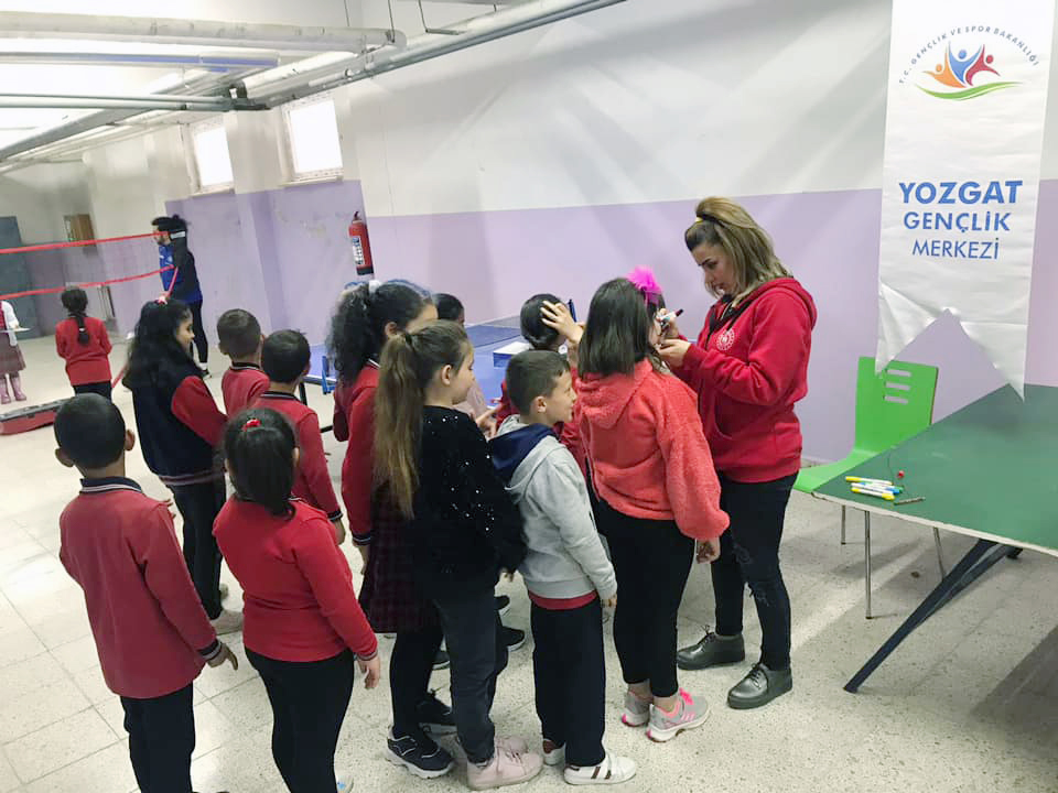 Yozgat Gençlik ve Spor İl Müdürlüğü Gençlik Hizmetleri Müdürlüğü bünyesinde
