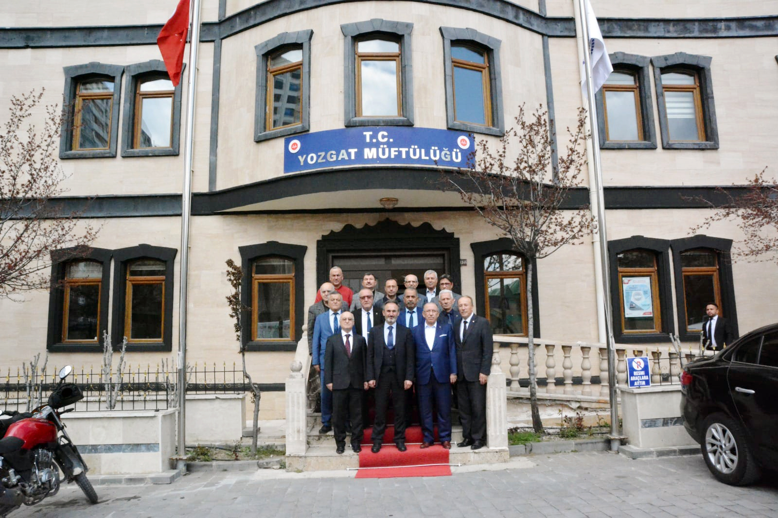 Önceki gün yapımı tamamlanan Yüksek Hızlı Tren için Yozgat’ta düzenlenen