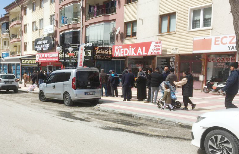 Yozgatlı vatandaşlar Yozgat Et ve Süt Kurumu satış mağazasından ucuz