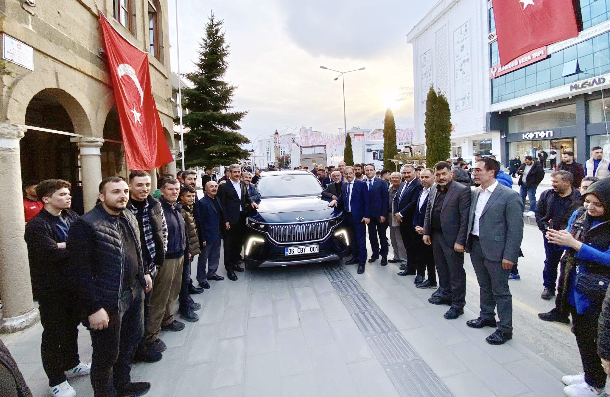 Türkiye’nin Otomobil Girişim Grubu (TOGG) tarafından üretilen tamamen Türkiye’nin yerli