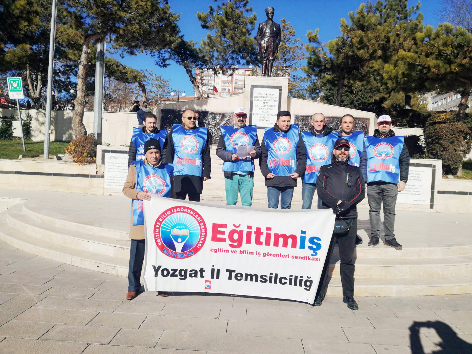 Birleşik Kamu iş Konfederasyonu Yozgat İl Temsilcisi Sedat Tuygun, 1