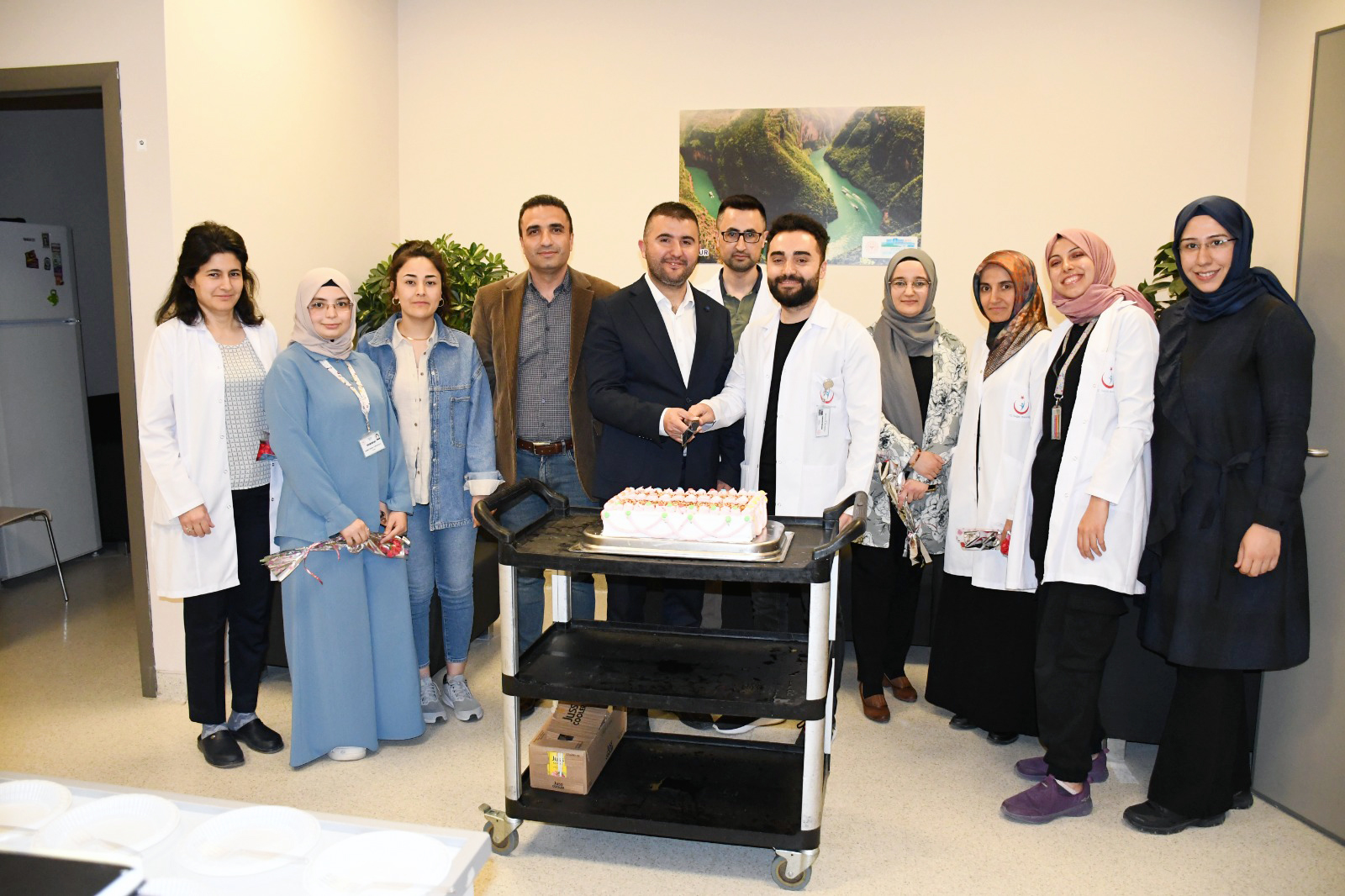 Yozgat Şehir Hastanesi Başhekimi Uz. Dr. Mustafa Kozan ve hastane