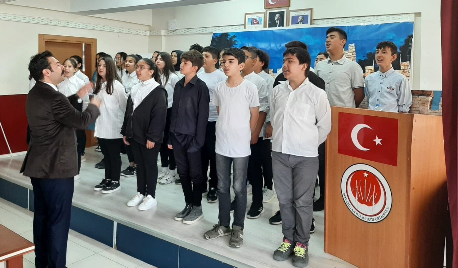 Boğazlıyan ilçesinde Şehit Lokman Darğın İmam Hatip Ortaokulu tarafından İstanbul’un