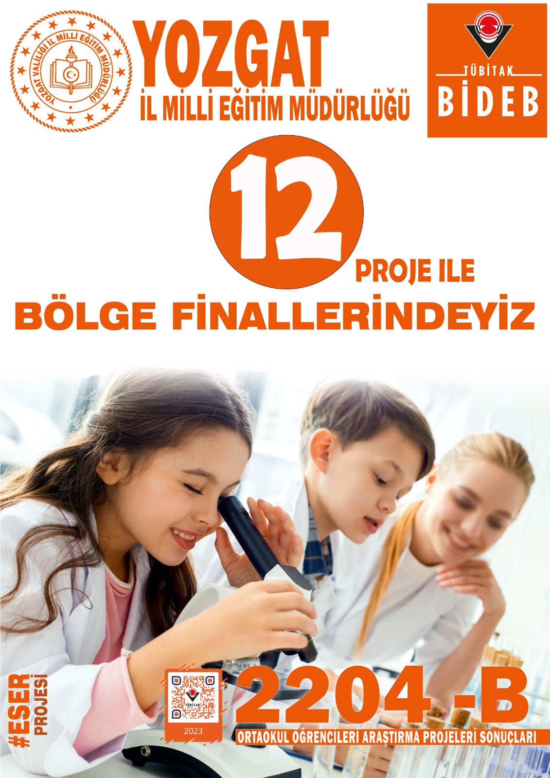 Yozgat İl Milli Eğitim Müdürü Yusuf Yazıcı, TÜBİTAK 2204-B Ortaokul