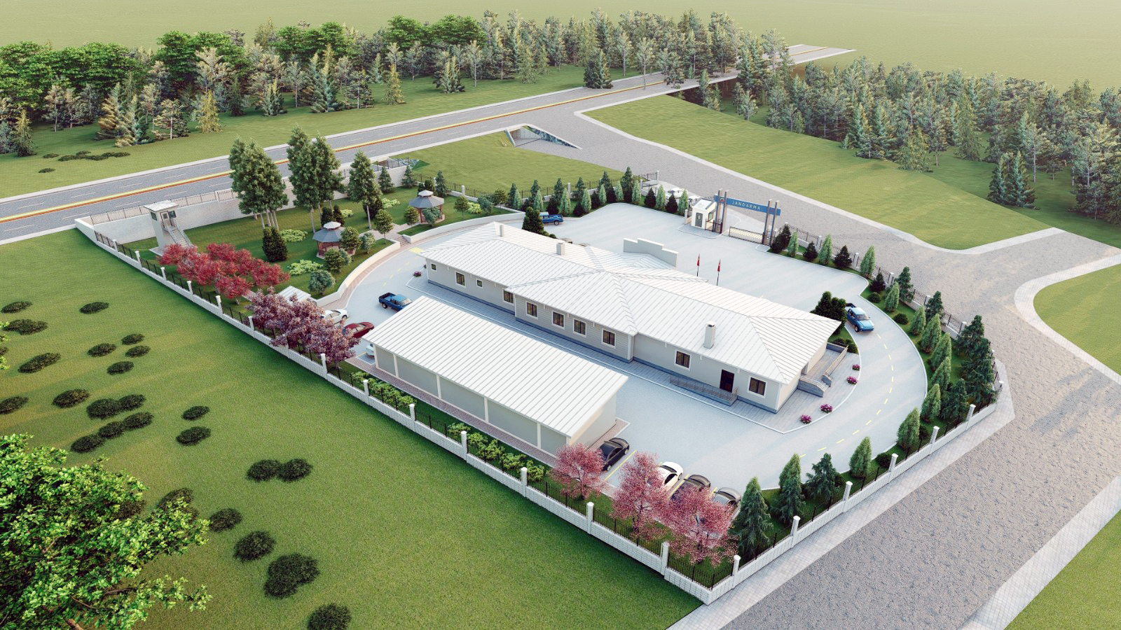 Yerköy İlçesine bağlı Saray Köyüne yapılacak olan Saray Jandarma Karakol