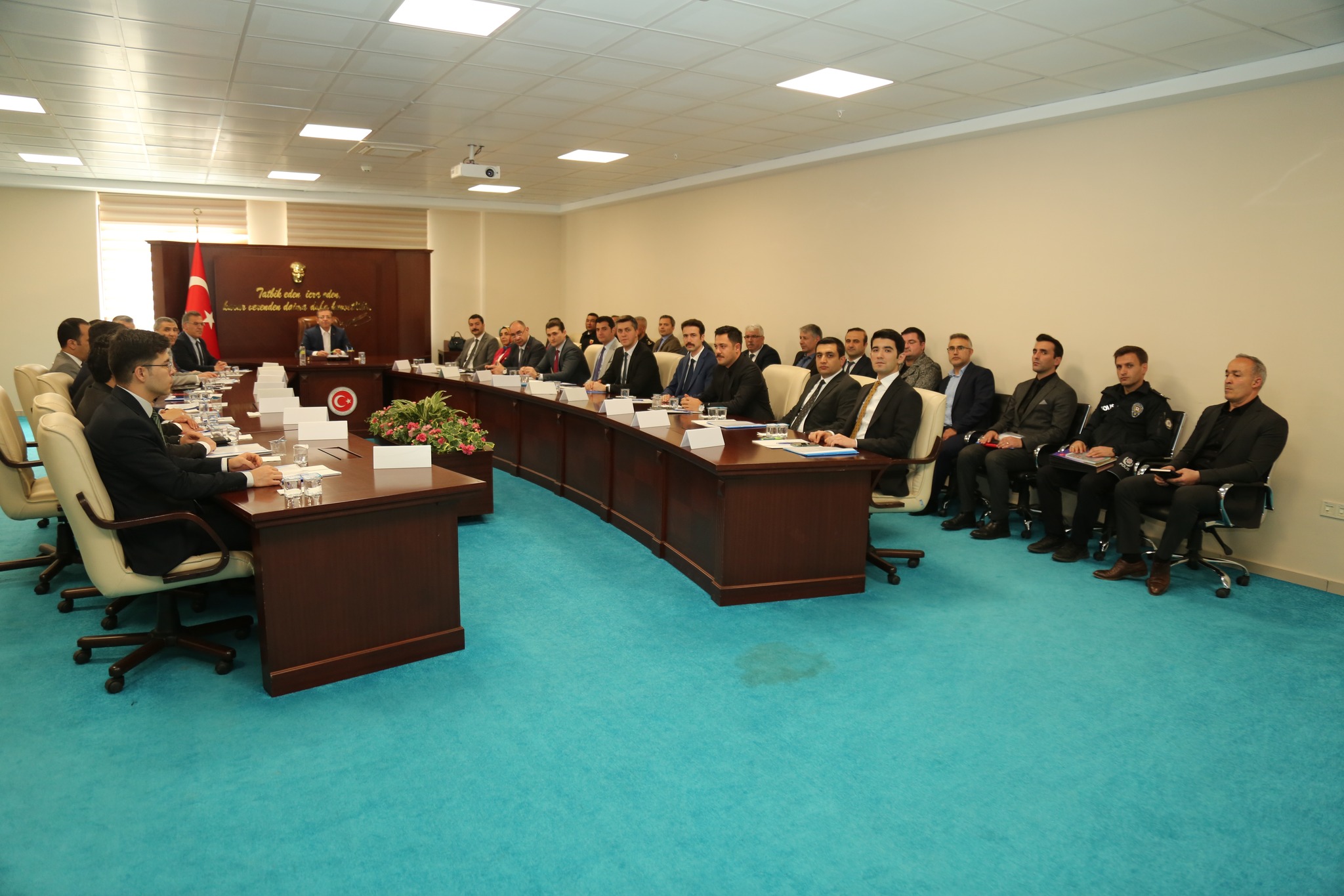 Yozgat Valisi Ziya Polat başkanlığında ilgili kurumların katılımı ile seçim