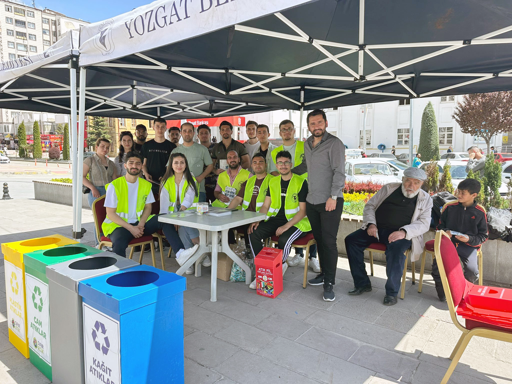 Yozgat Belediyesi İklim Değişikliği ve Sıfır Atık Müdürlüğü tarafından yapılan