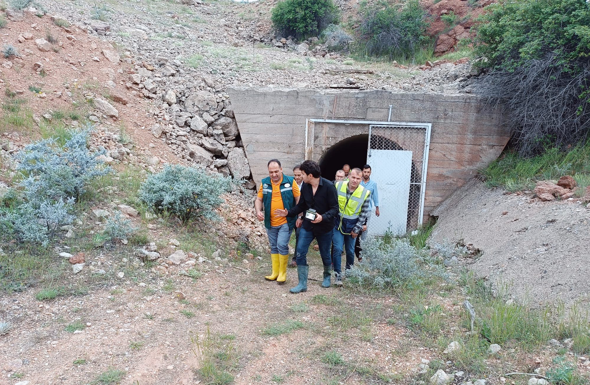 Boğazlıyan İlçesine bağlı Uzunlu Beldesinde bulunan Uzunlu barajında Devlet Su