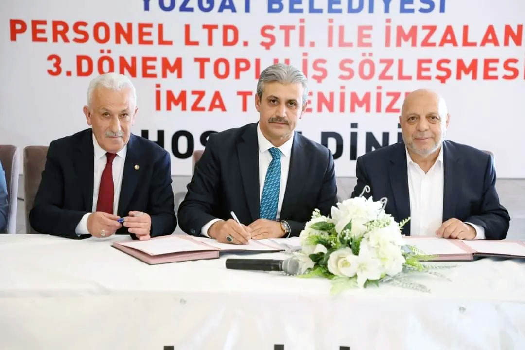 Hizmet-İş Sendikası, Hak İş İl Başkanlığı ile Yozgat Belediyesi Personel