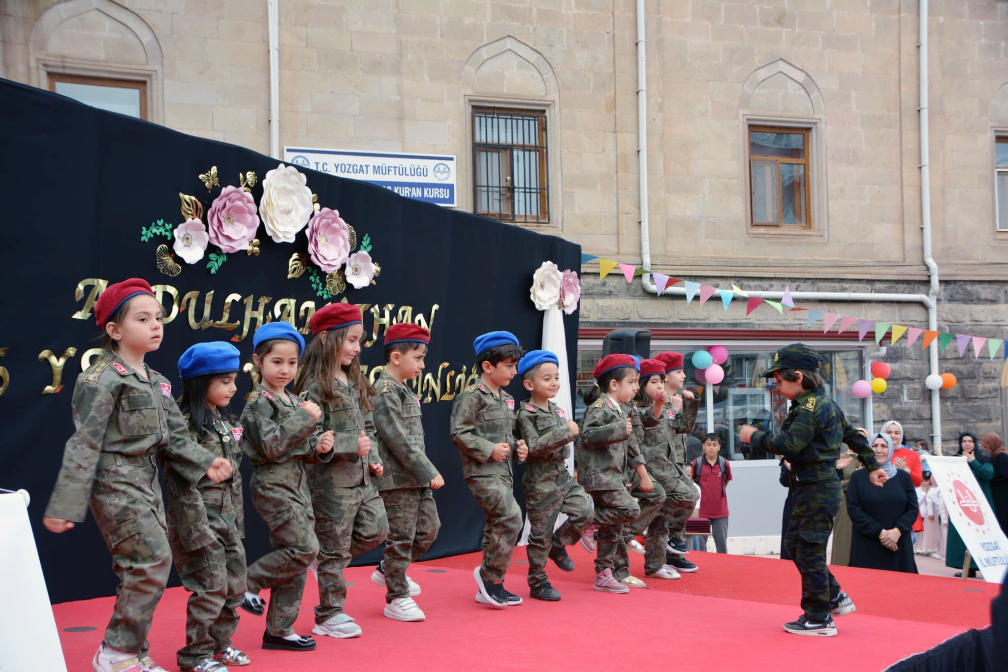 Yozgat İl Müftülüğüne bağlı Abdulhamithan 4-6 yaş Kur'an Kursu’nda öğrenim
