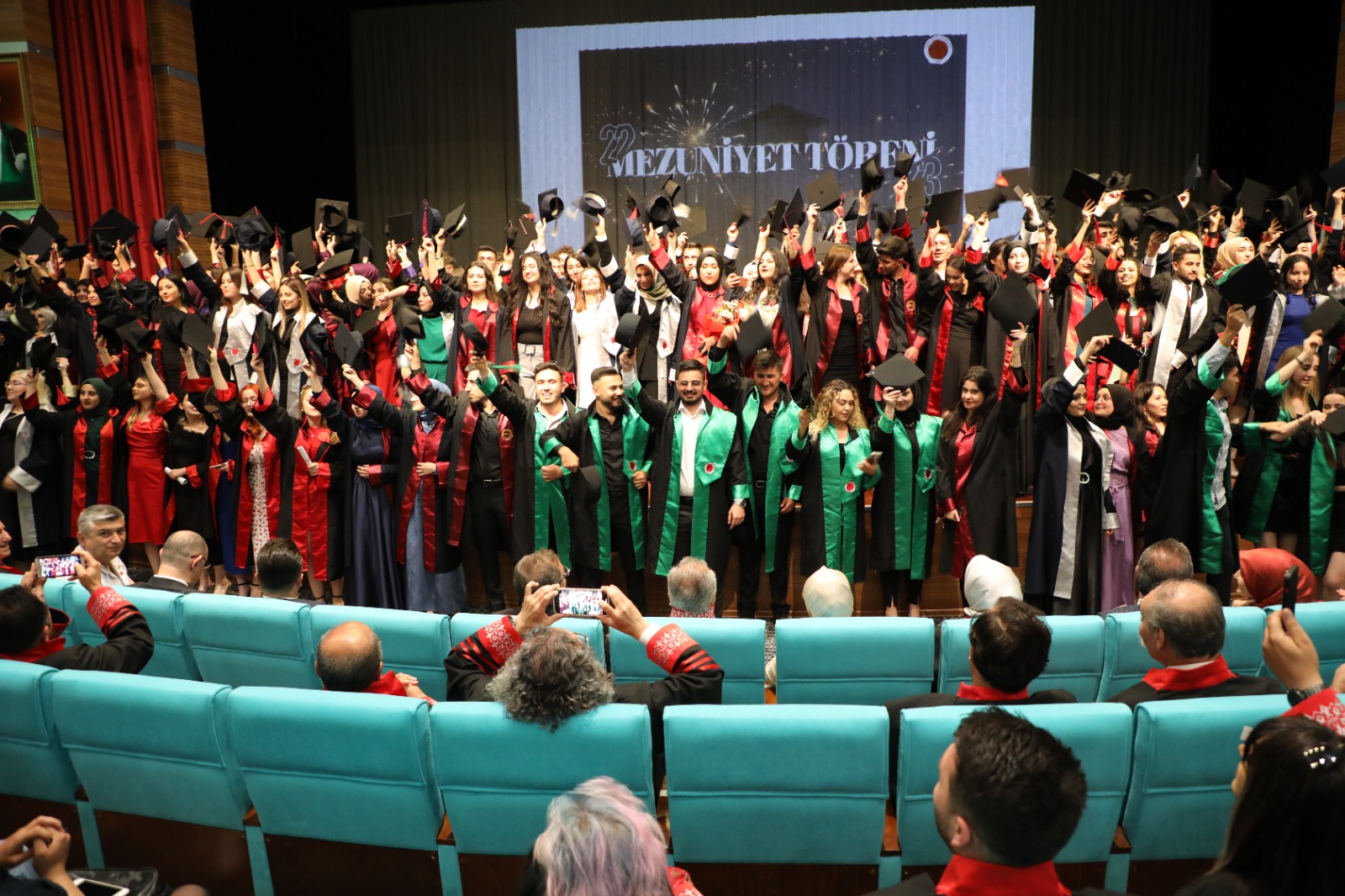 Yozgat Bozok Üniversitesi 2022-2023 Akademik Yılı Mezuniyet töreninde, 6 Şubat