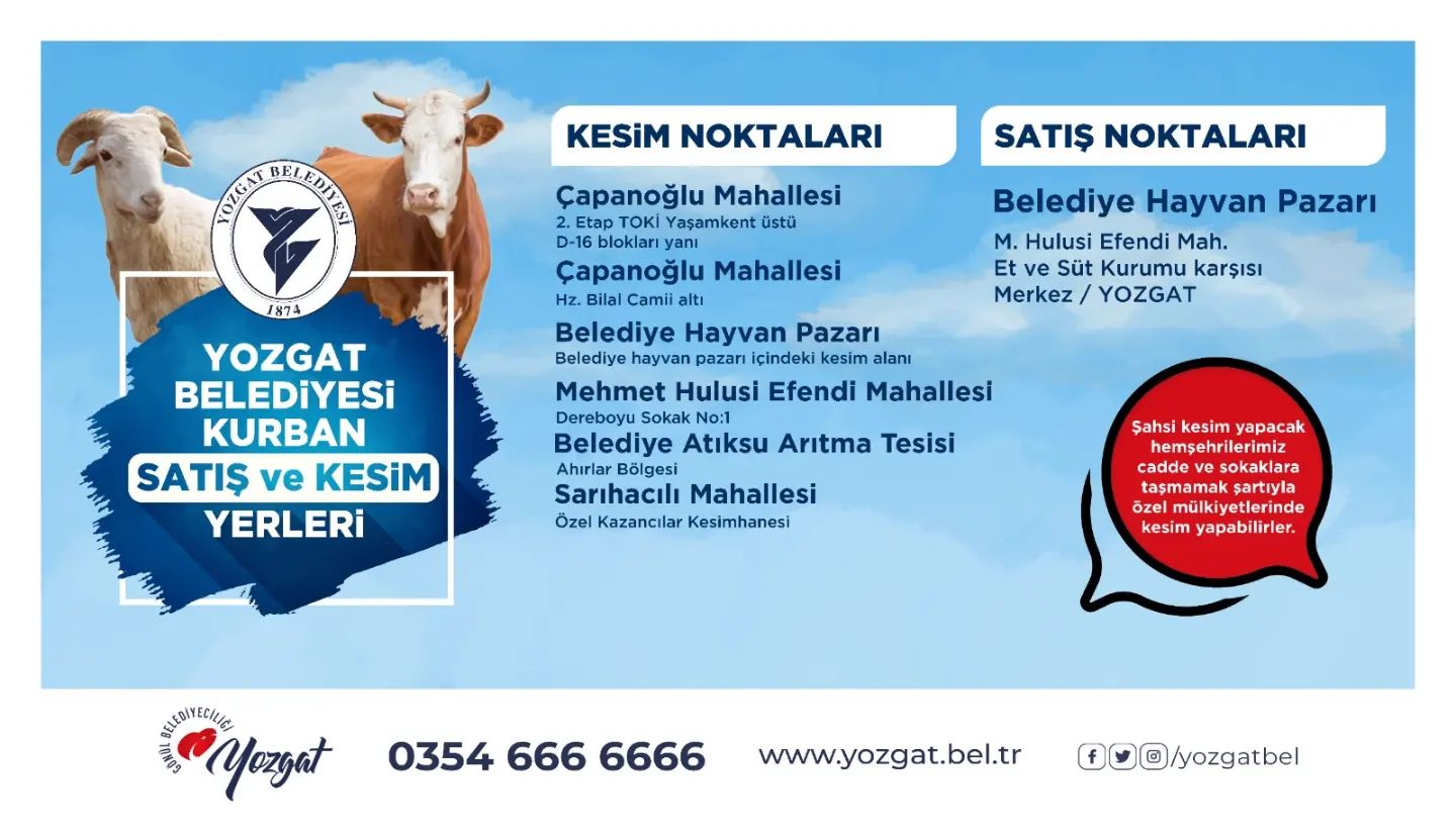 Yozgat Belediyesi tarafından her yıl olduğu gibi bu yılda merkezde