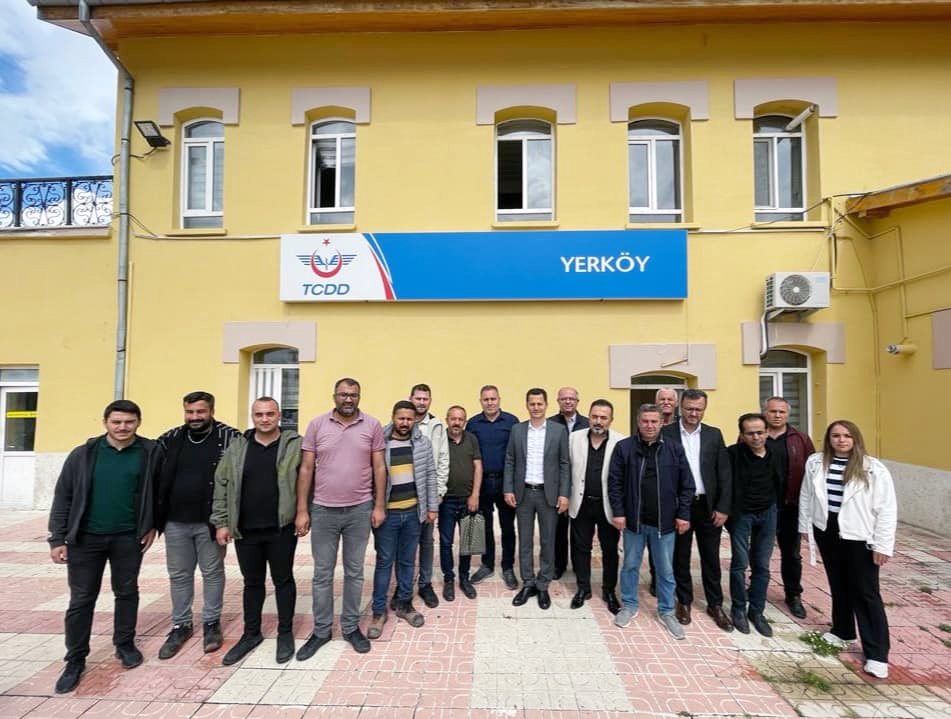 Ulaştırma Memur-Sen Genel Başkanı  Kenan Çalışkan, Yozgat’ın hızlı tren