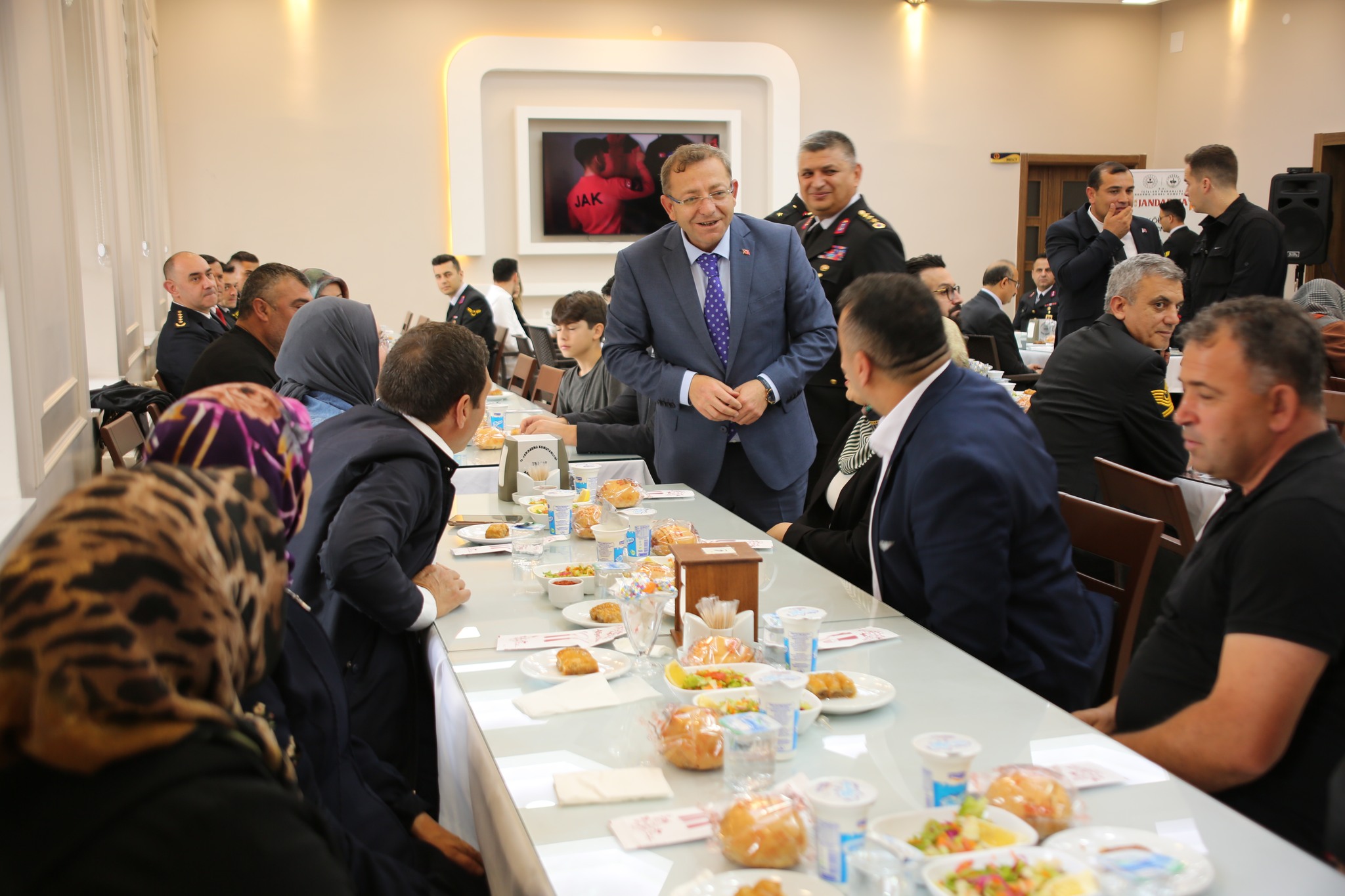 Yozgat Valisi Ziya Polat ve il protokolü, Jandarma Teşkilat’ının 184.