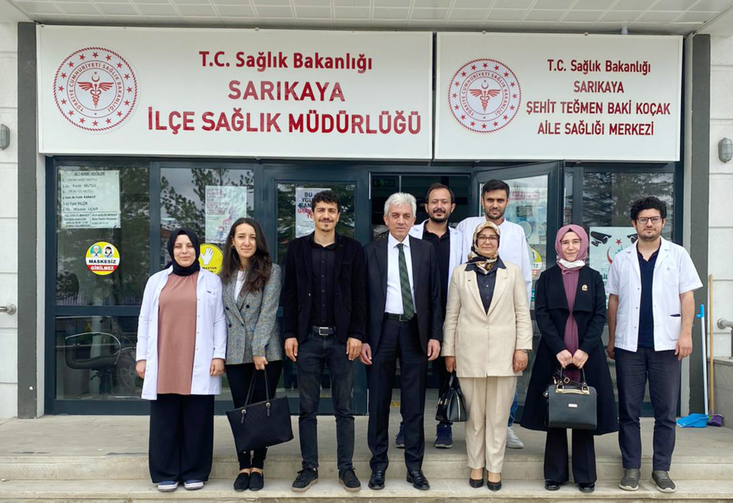 Yozgat İl Sağlık Müdürlüğü ilgili bölüm sorumluları, Sağlık Bakanlığı tarafından