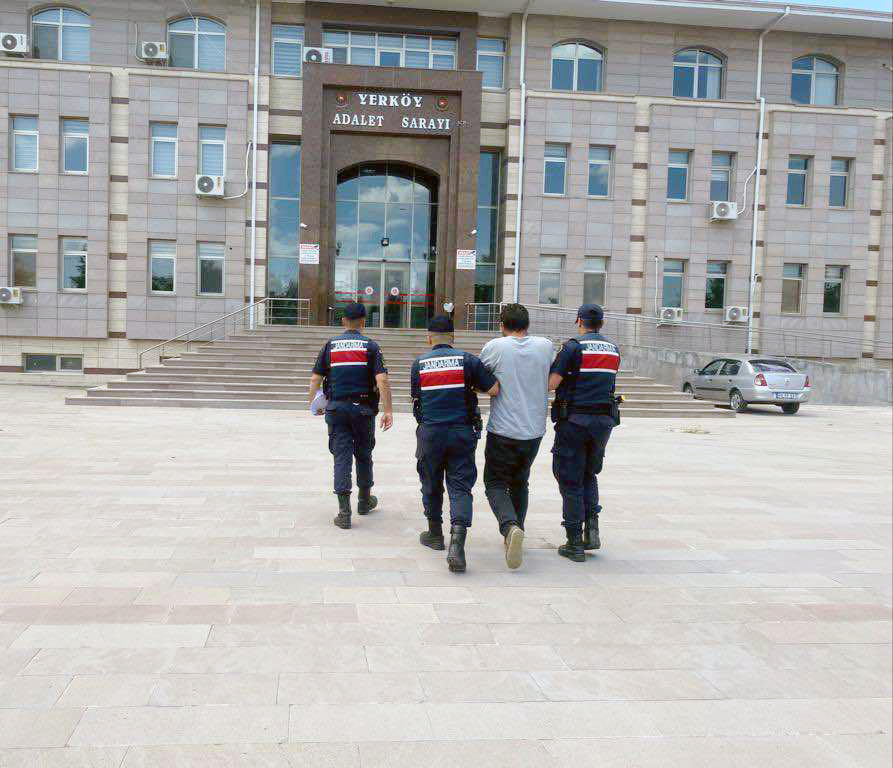 Yozgat İl Jandarma Komutanlığı ekipleri, Yerköy İlçesinde hakkında kasten yaralama,