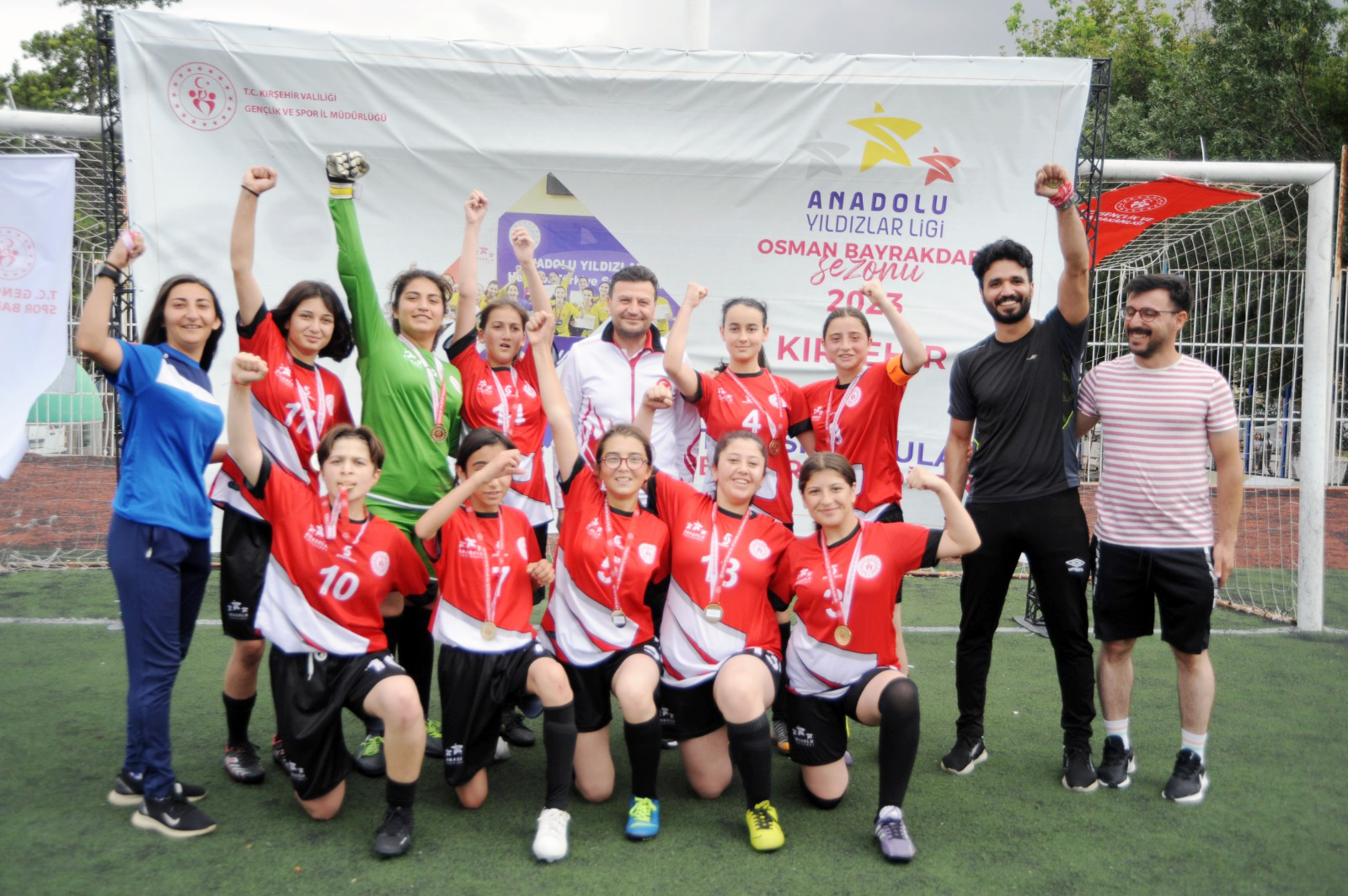 Anadolu Yıldızlar Ligi (ANALİG) kapsamında Kırşehir’in ev sahipliğinde gerçekleştirilen Kızlar