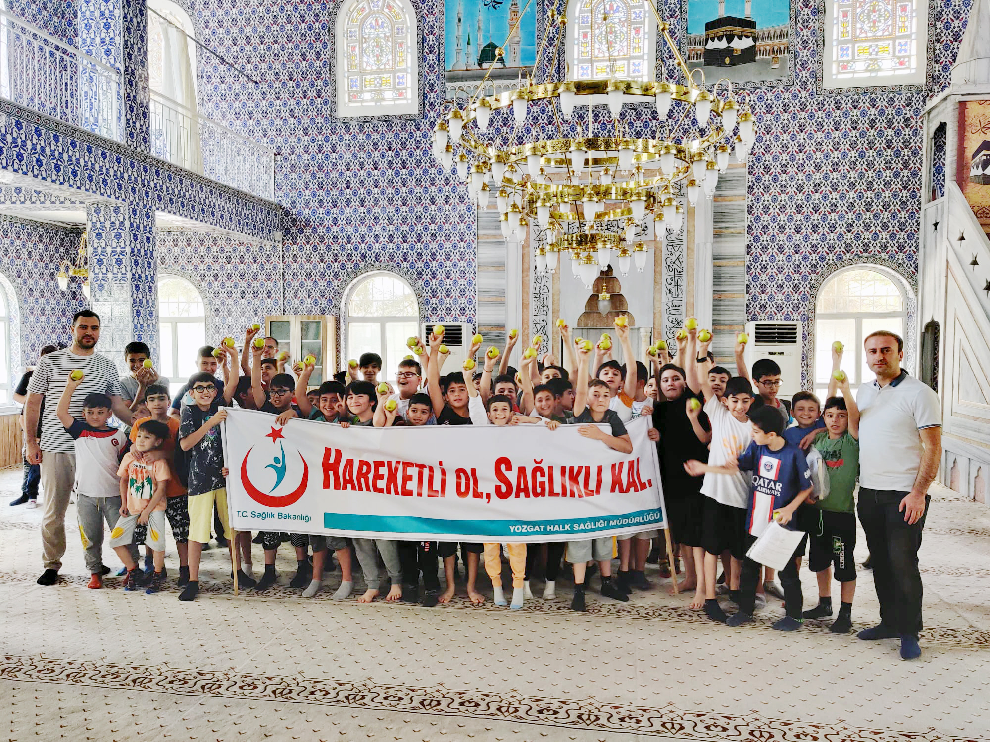 Yerköy İlçe Sağlık Müdürlüğü ekipleri tarafından İlçe Müftülüğü’nce okulların yaz