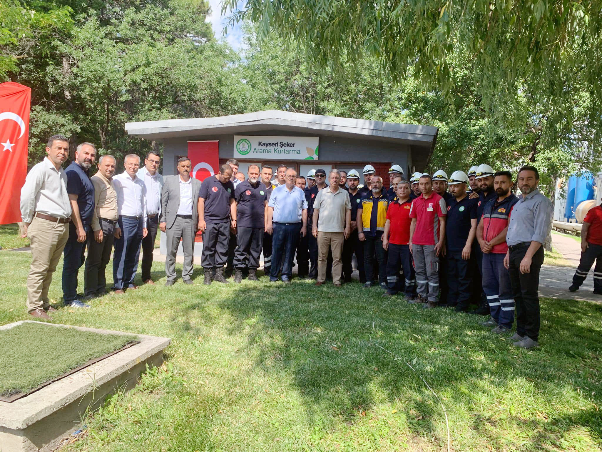 Kayseri Şeker deprem başta olmak üzere olası tüm afet durumlarına