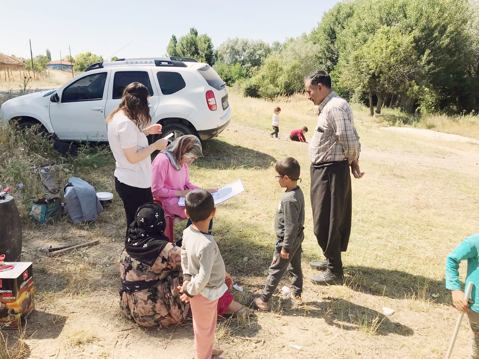 Yozgat İl Sağlık Müdürlüğü tarafından, Yozgat’a tarım işçisi olarak gelen