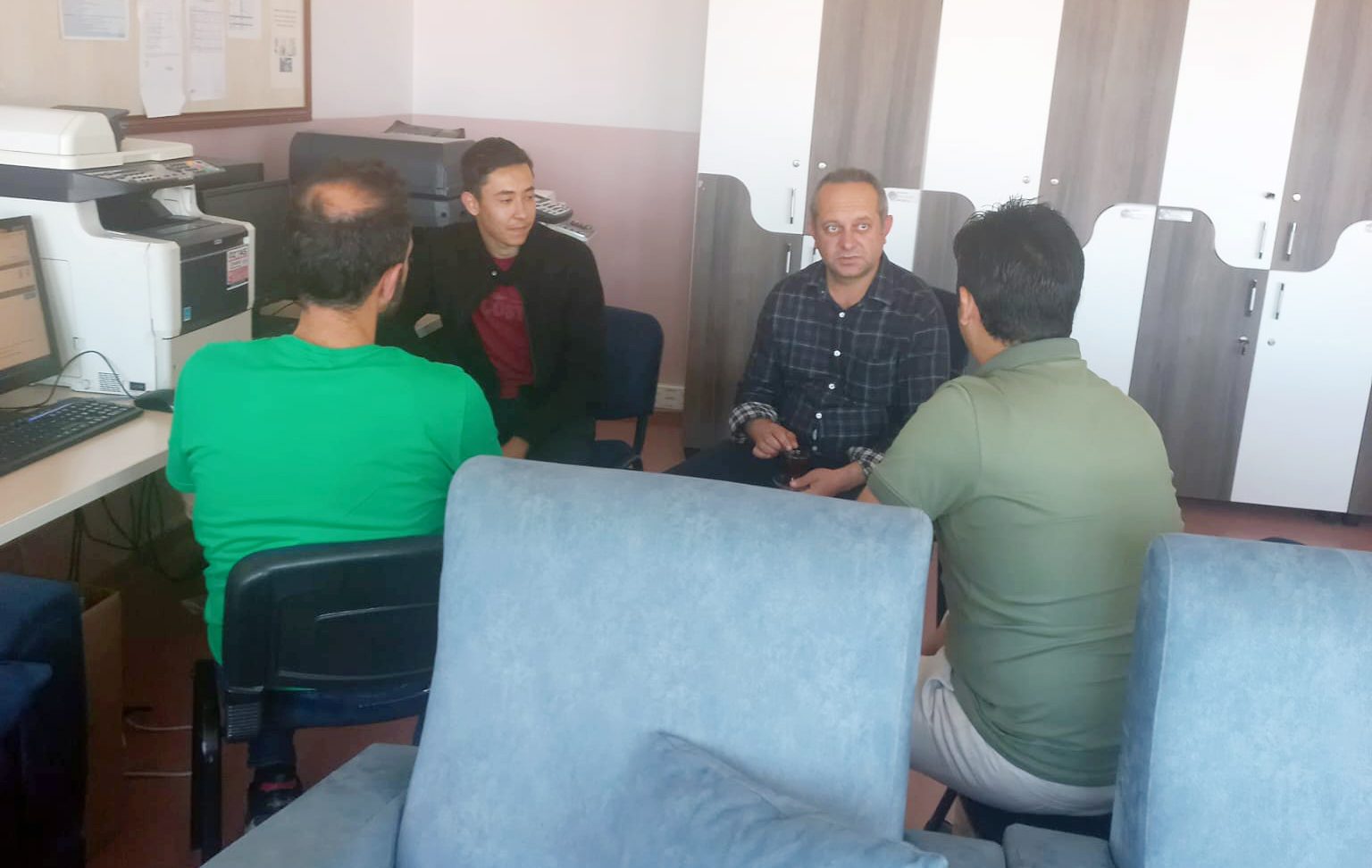 Sarıkaya İlçe Milli Eğitim Müdürü Cüneyt Yoldaş, Okullar bünyesinde açılan