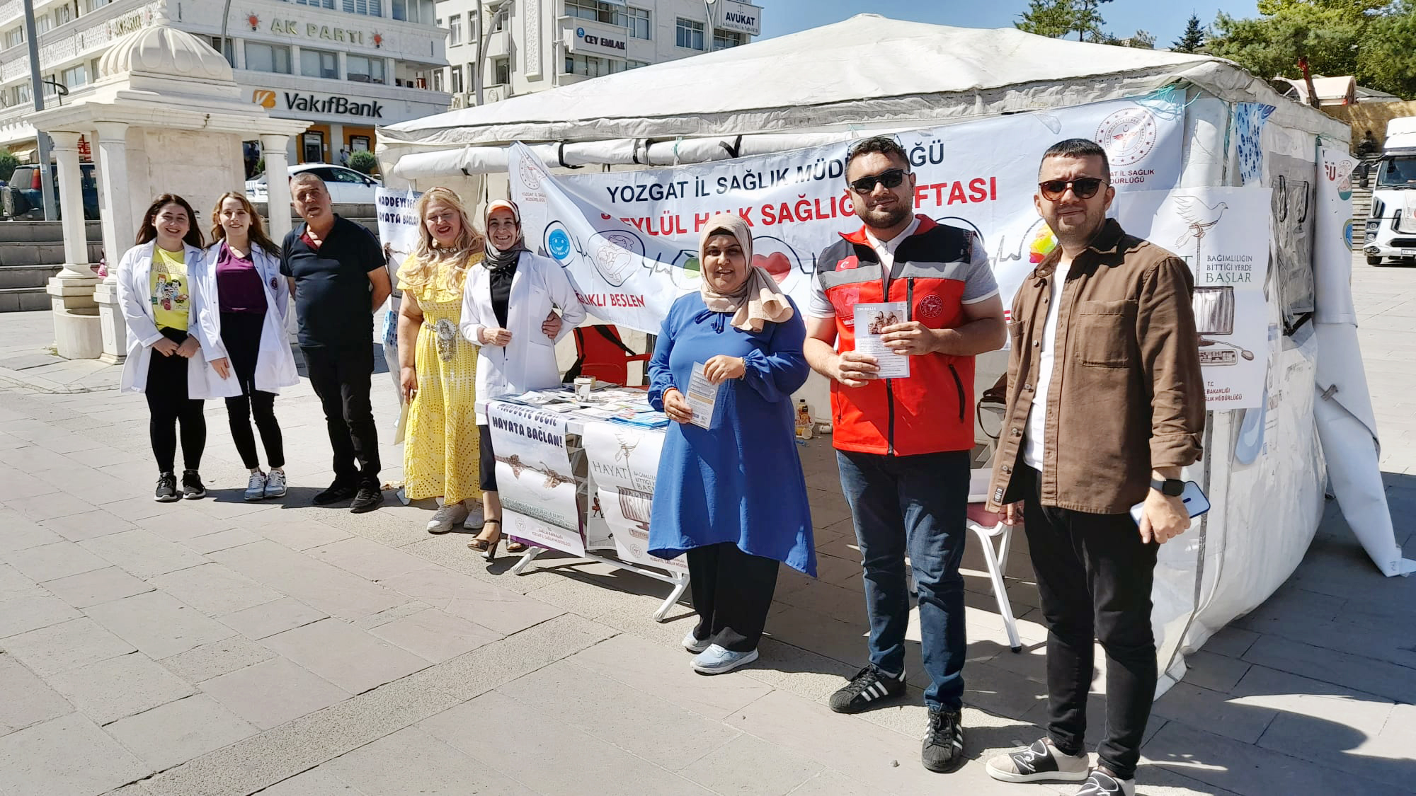 Yozgat İl Sağlık Müdürlüğü personelleri tarafından ‘Halk Sağlığı Haftası’ etkinlikleri