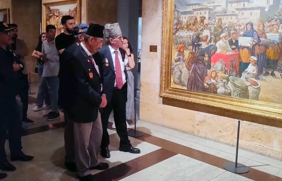 Boğazlıyanlı Kıbrıs Gazileri Anıtkabir'de Cumhuriyetimizin Kurucusu Gazi Mustafa Kemal Atatürk’ü