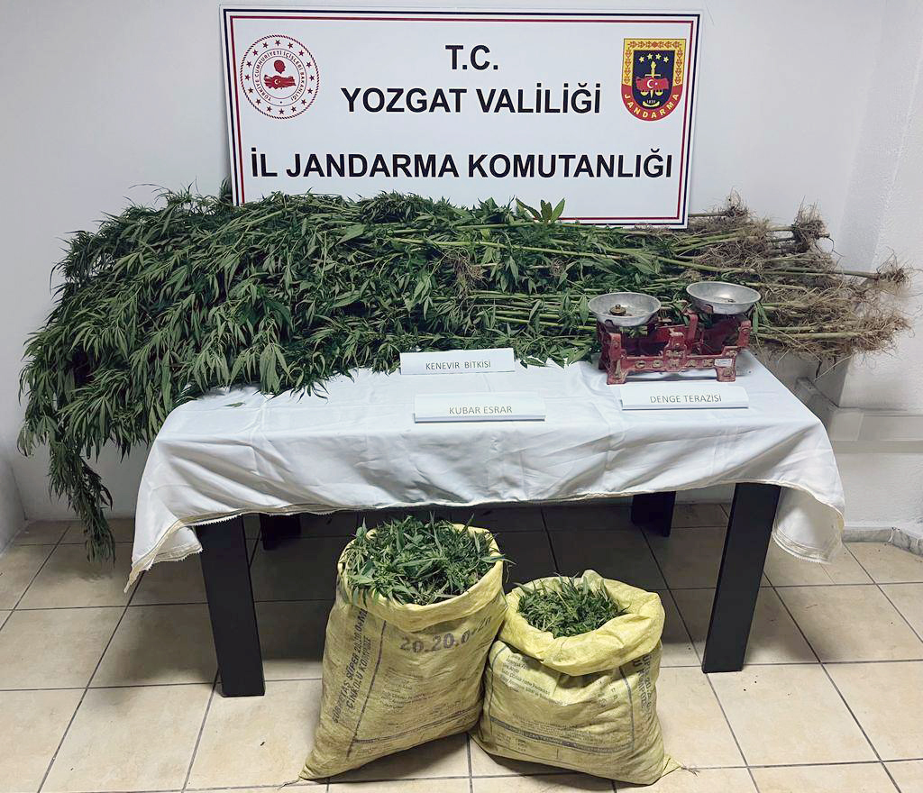 Yozgat İl Jandarma Komutanlığı Aydıncık İlçesi bölgesinde kullanılmayan bir eve