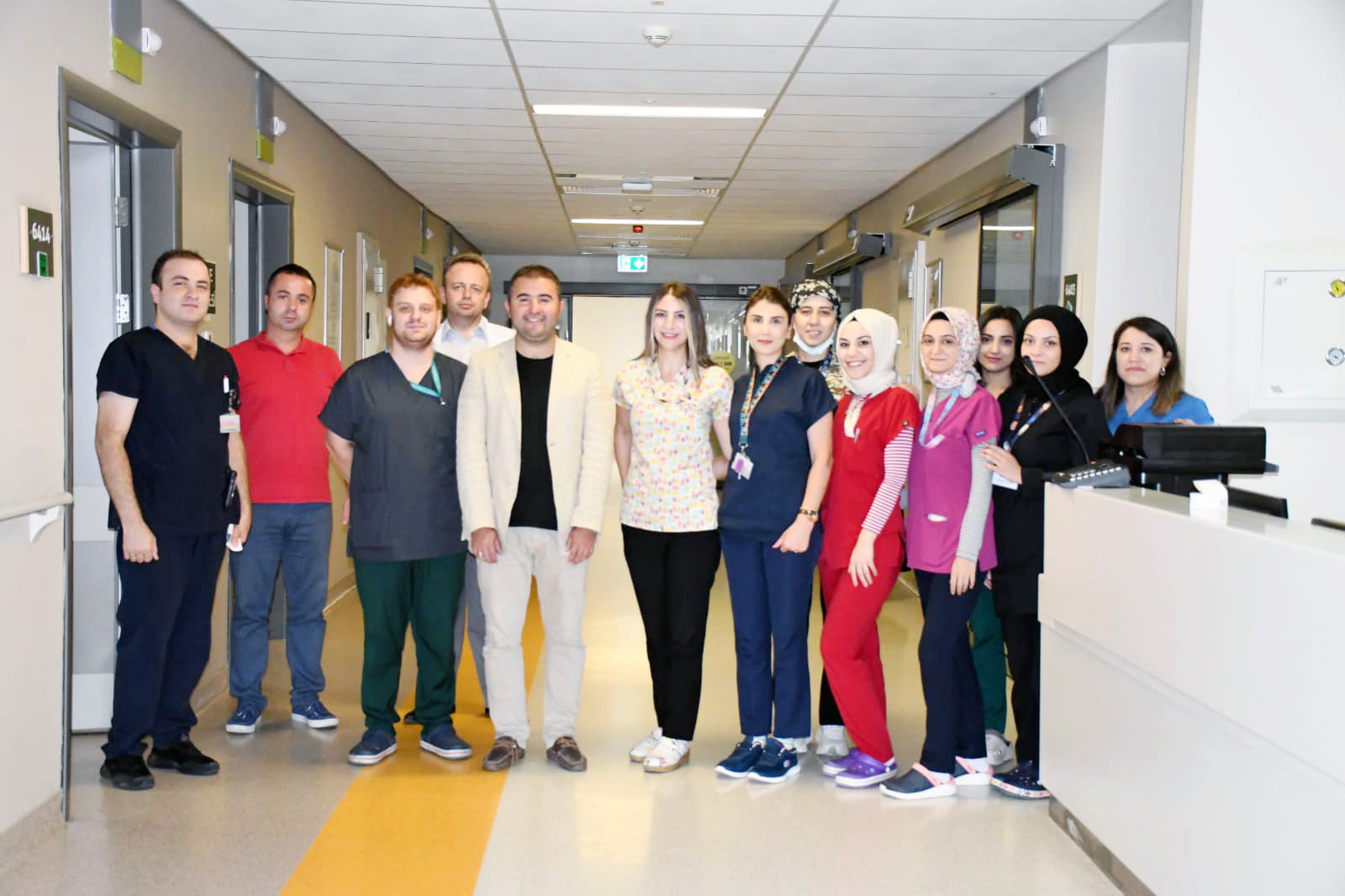 Yozgat Şehir Hastanesi Başhekimi Uz. Dr. Mustafa Kozan ve İdari