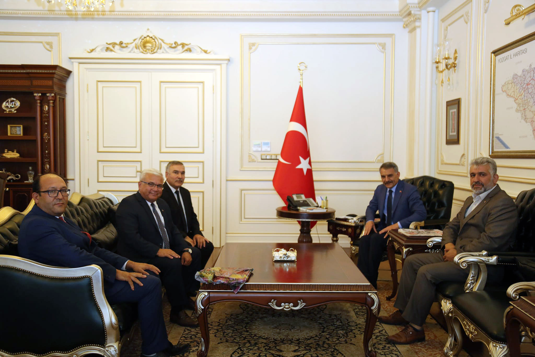 Yerköy Ticaret ve Sanayi Odası (TSO) Başkanı Çoşkun Kahraman ve