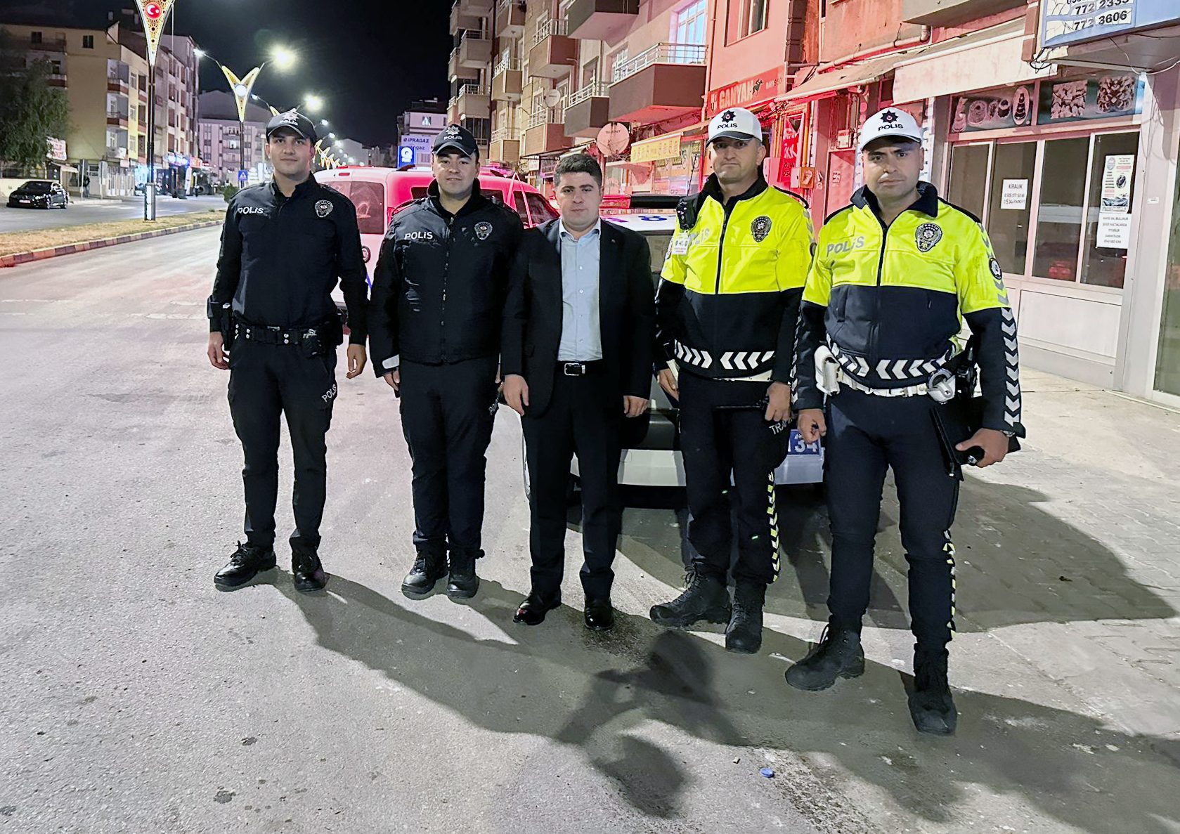 Sarıkaya İlçe Emniyet Müdürlüğü Trafik ekipleri tarafından ilçede trafik denetimi